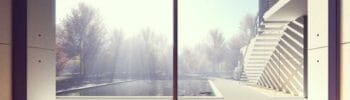Grandes ventanas con doble cristal en una vivienda