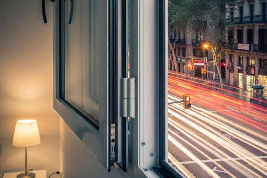 Ventanas de aluminio o PVC aislantes de ruido